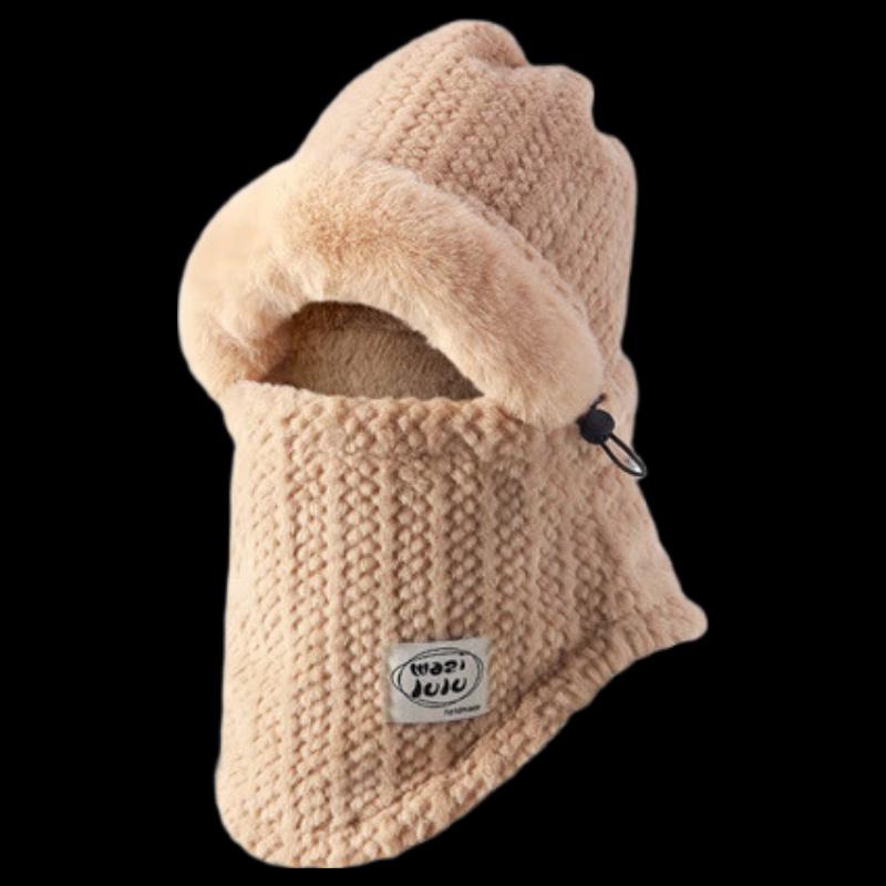 Гутен Зимняя Утепленная Полосатая Вязаная Шапка-Бини