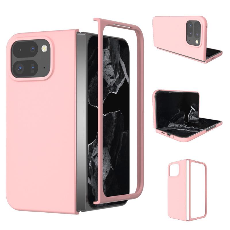Google Pixel 9Pro Fold Чехол с покрытием "кожа на ощупь", ультратонкий, противоударный