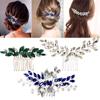 Ornaments Hair Jewelry Crystal Hair Combs Bridal Clips Flower Leaf Headbands Rhinestone Hair Comb
