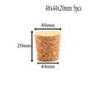 5/100pc Tops DIA 8mm To 58mm Wooden Cork Lab Test Tube Stopper Kettle Pudding Bottle Cork Cap Burette Tube Wood Plug Cork Stopper