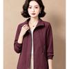 EST+II Women's Casual Stand-Collar Zip-Up Jacket