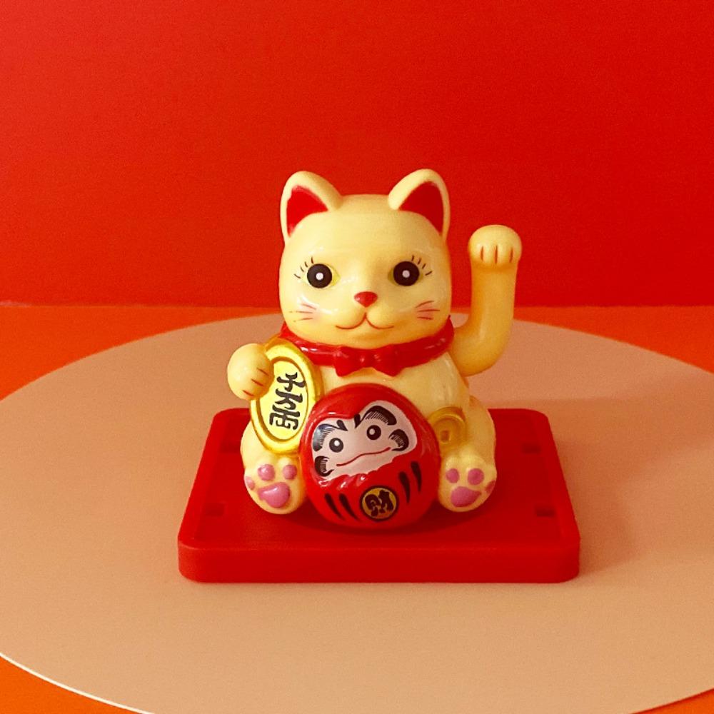 Милые украшения для автомобиля Японская машущая рука Счастливый кот Подарки Авто Интерьер Украшения Офис