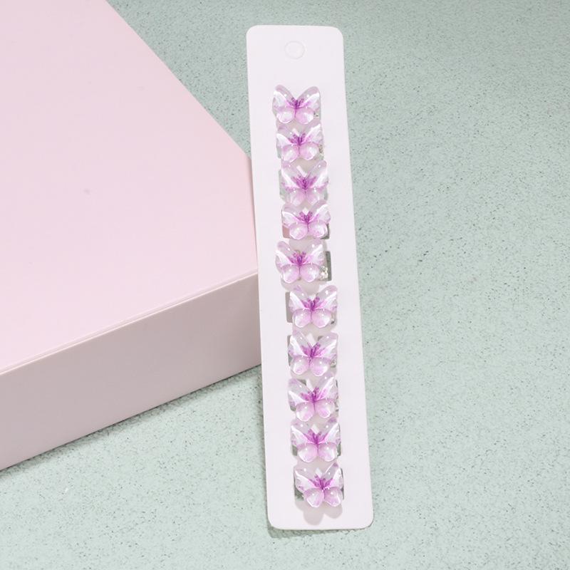 Корейские милые мини-заколки для волос в виде стручков фасоли-бабочки для девочек: Принцесса Косичка Украшение