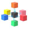 STEM Toy Magnetic Cube Plastic Puzzle Building Blocks Cube Building Toys Magnetic  Holiday Gifts