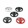 3D ABS Логотип Toyota Наклейка на руль для Toyota Hilux Prius Avensis Auris Verso Corolla Camry Автоаксессуары