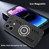 For Xiaomi 14 13T 13 12 12s 12x 12T Pro Lite Ultra Ice Magnetic Heat Dissipation Matte Anti-fingerprint PC Case Breathable Cooling Cover Shell