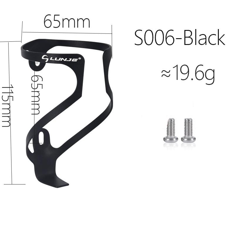 Держатель для бутылки воды для горного велосипеда Сверхлегкий из алюминиевого сплава Велосипедные флягодержатели Легкий кронштейн для велосипедной бутылки Велосипедные запчасти