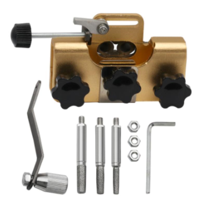 Портативная ручная цепная шлифовальная машина, зажим для цепи, заточка лезвия, электрическая пила, цепная пила, инструмент для быстрой заточки