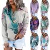 Women's Casual Fashion Print Long Sleeve Pullover Hoodies Sweatshirts