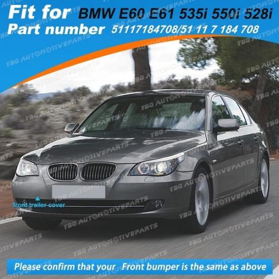 for BMW 520i 528xi 535i 535xi 550i M-Sport Rear Front Bumper Tow Hook Cover