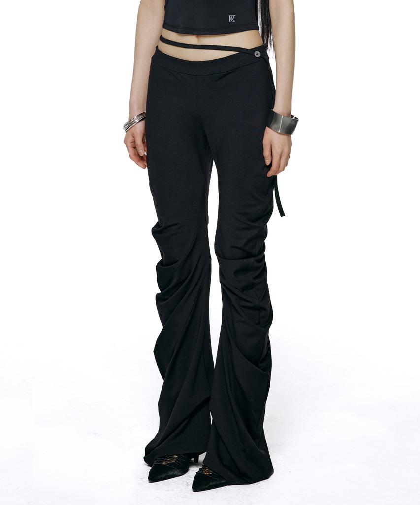 ROCKCAKE Leggings Flare Pants - Black