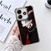 Чехол для телефона в стиле аниме «Злой Плохой Парень» с покрытием для Xiaomi Redmi Note 14 15 Pro Plus 13 12 11 11S 11T 10 9S 9 5G, противоударный с подушкой безопасности