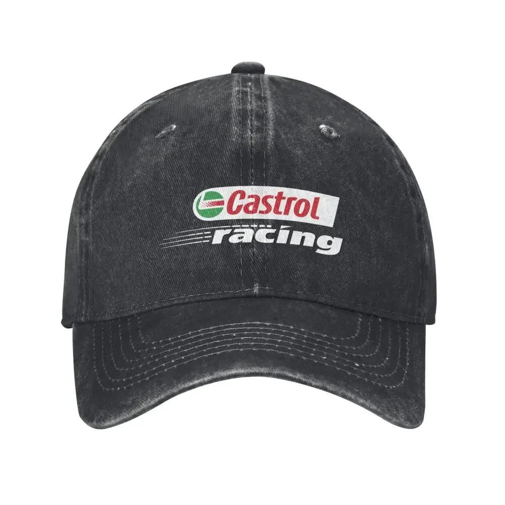 NEW Castrol Baseball Cap Men Women Snapback Trucker Fashion Mesh Hat Outdoor Sport Running Adjustable Gift