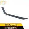 2020 Envision S Navigation Trim Center Console Dashboard Bright Strip