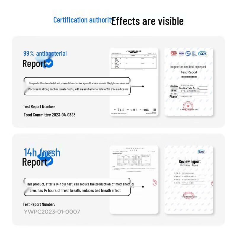 Canban Portable Probiotic Mouthwash Strips
