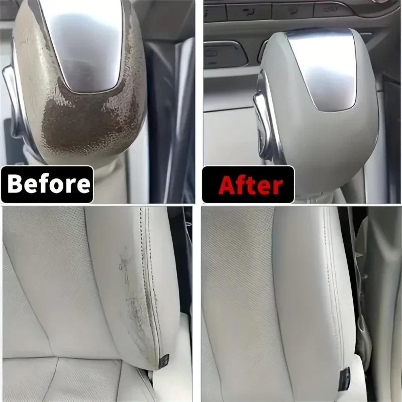 Паста для окрашивания кожи - три цвета(белый,коричневый,черный),подходит для обуви, сумок, диванов - ремонт, восстановление выцветшей и поцарапанной кожи