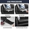Self Adhesive Leather Genuine Repair Patch Tape Self-Adhesive House DIY Fix For Sofa Moto Car Seat Chair Bag Sticker Patches