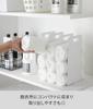 Башня Yamazaki набор из двух сцепляющихся полок для хранения полотенец примерно Ш х Г х 30 см 4316, полки, белые, 14,5 см 14,5 см В.