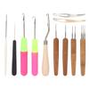 Alloy DIY Dreadlocks Crochet Hook Comfortable Handle Wide Application Crochet Needle