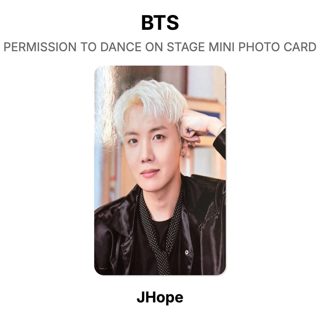 BTS РАЗРЕШЕНИЕ ТАНЦЕВАТЬ НА СЦЕНЕ МИНИ ФОТОКАРТОЧКА Официальная фотокарточка