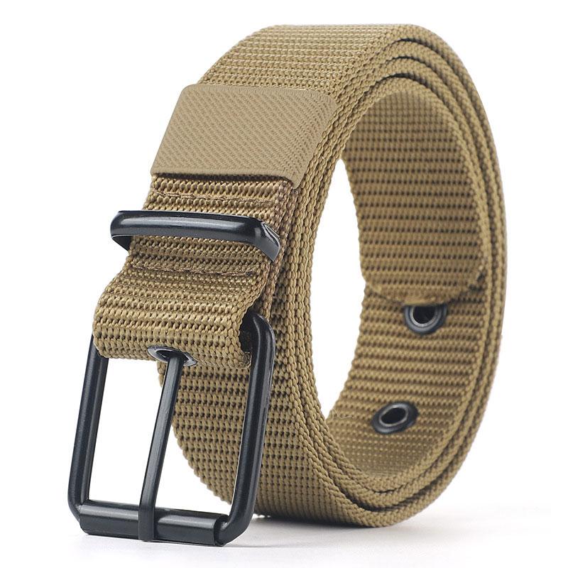 Men Belt Alloy Buckle Breathable Elastic Belts For Men Cowboy Designer Belt Outdoor Tactical Belt Military Gifts