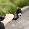 Bicycle Rearview Mirror Mountain Bike Road Car Folding Rearview Mirror Anti-collective Riding Equipment Square Rearview Mirror