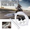 Мотоциклетный топливный шланг Инструмент для выпуска гидравлического тормоза Клапан Шланг для извлечения масла Комплект шлангов для прокачки тормозов и сцепления мотоцикла