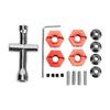 14mm Wheel Hex Hub Kit Aluminum Alloy Universal Upgrade Wheel Hex Adapter for ARRMA Senton 1 10 RC Car