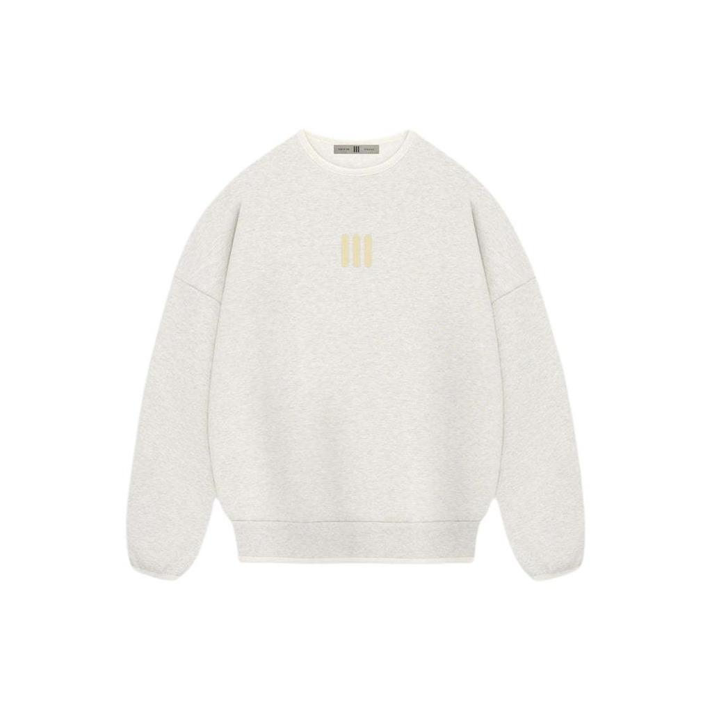Adidas X Fear of God Athletics Crewneck Oatmeal Unisex Tops Белый IS5320