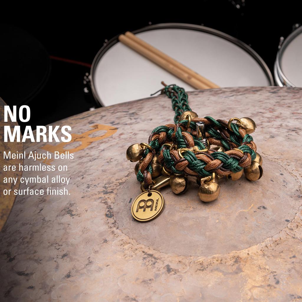 MEINL Cymbals Small Bells Carrying Pouch Included MABS and (Brown Turquoise) []