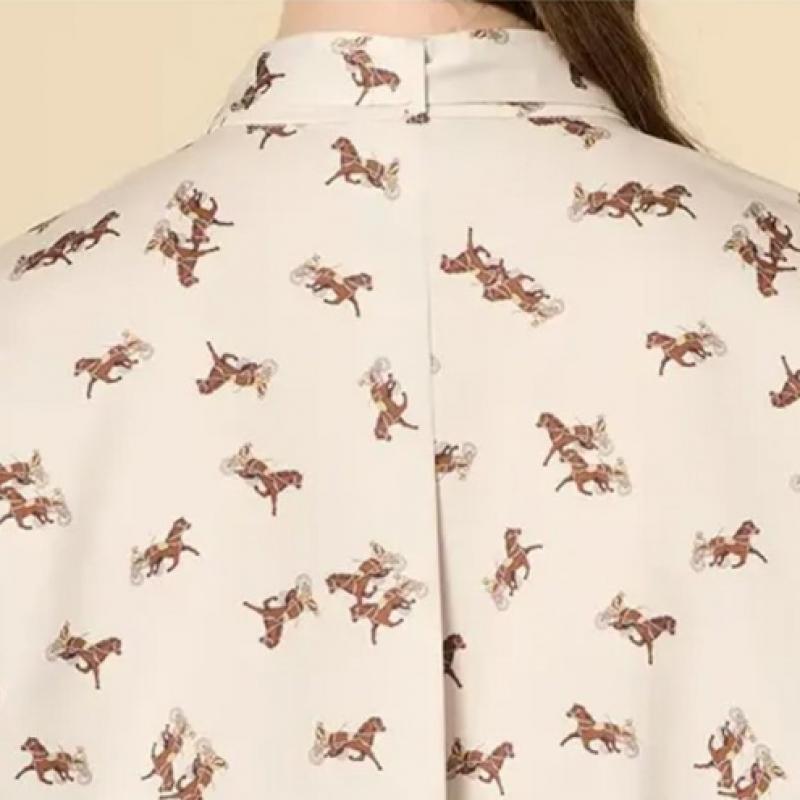 BCBG Блузка с классическим принтом B4f8b440