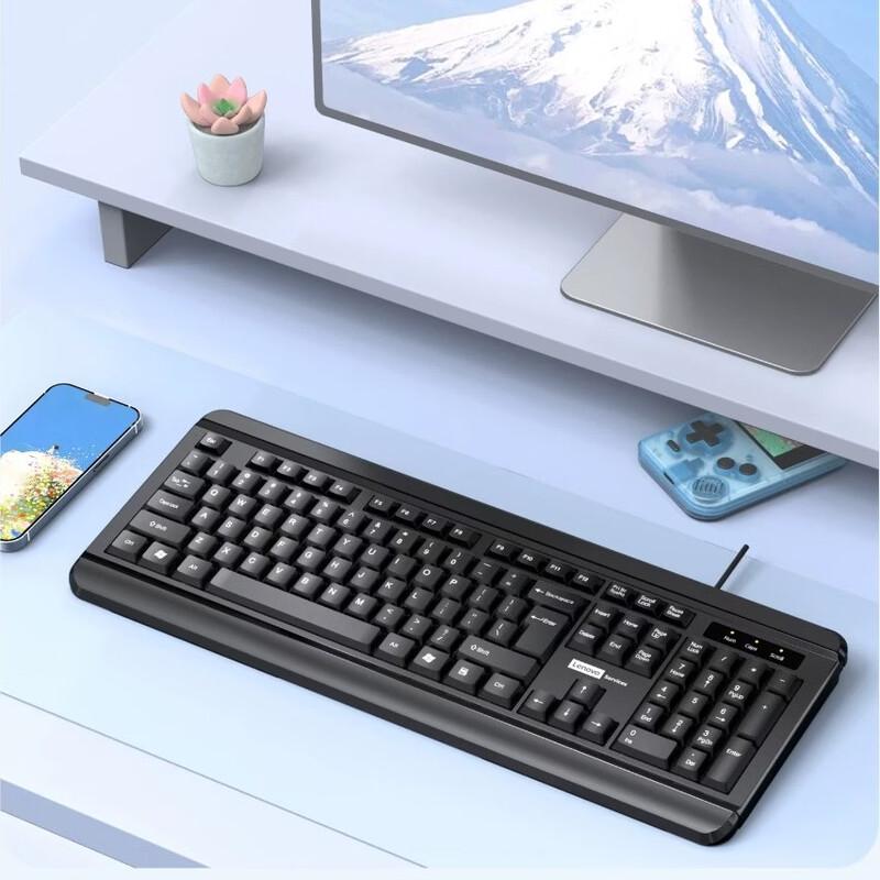 Lenovo Проводной комплект клавиатуры и мыши PW51
