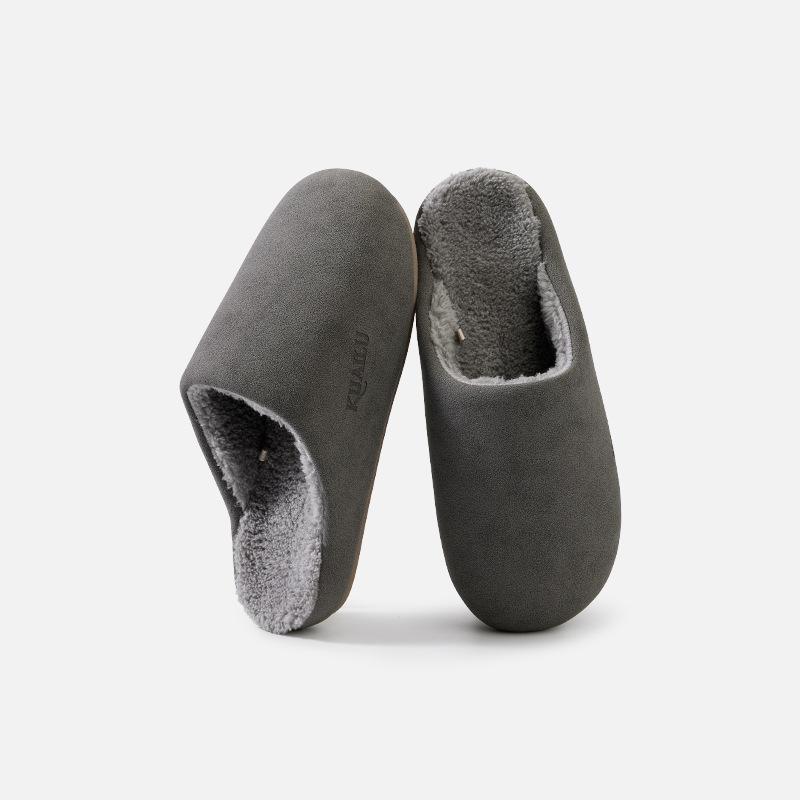 Новые домашние бесшумные, нескользящие, теплые хлопковые тапочки и шлепанцы с флисовой подкладкой