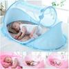 0-3Years Portable Foldable Baby Netting Polyes Newborn Sleep Bed Travel Baby Mosquito Nets Travel Bed Netting Play Tent Children