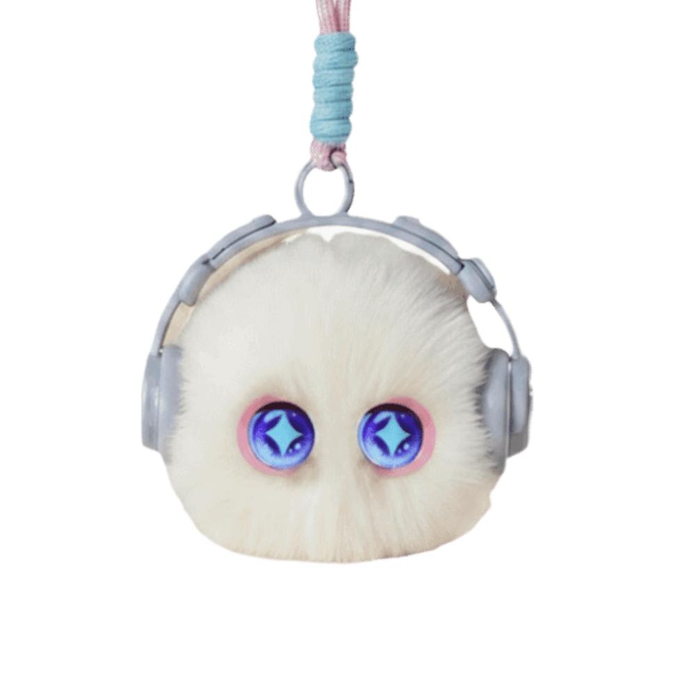66 Languages Interactive AI Cat Keychain AI Cat Plush Toy Gift for Classmates