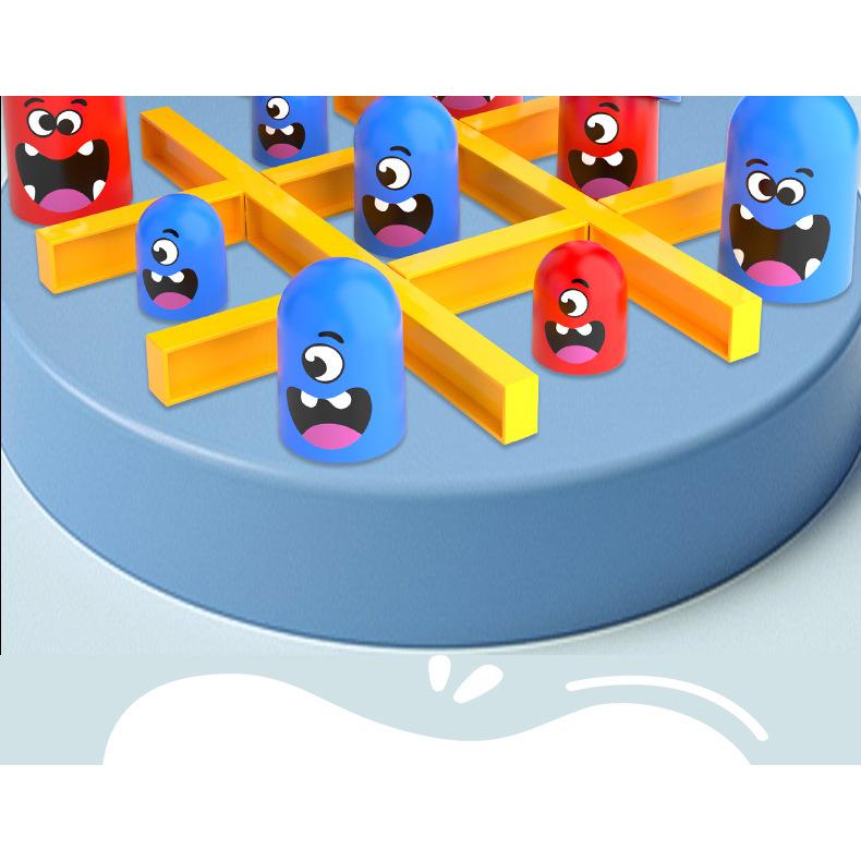 Educational Crossword Chess & Matryoshka Tower Game Set for Kids