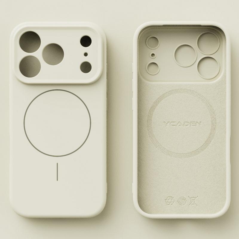 Для iPhone 17 Pro Max Чехол Магнитный Для Magsafe Жидкий Силикон Мягкая Крышка Coque Для iPhone 16 15 14 13 Pro Max 17E 16E