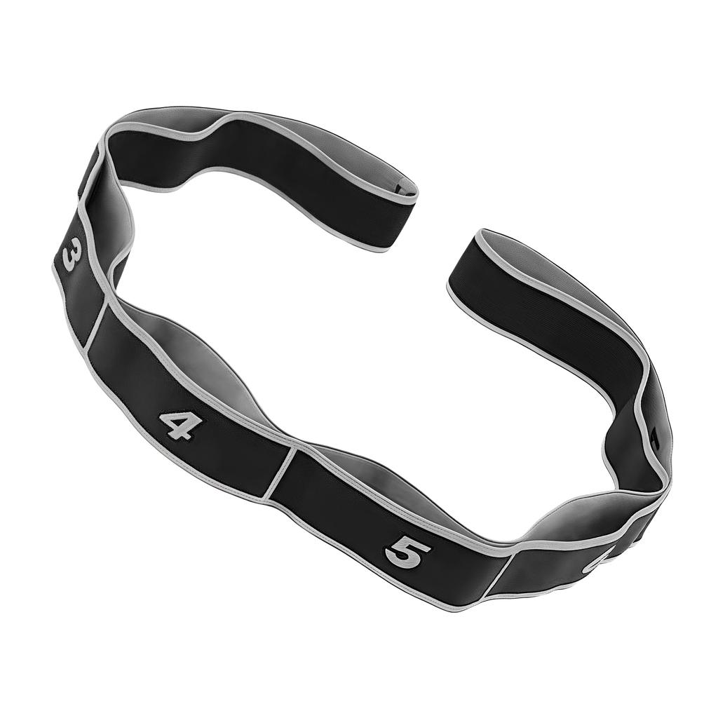 8 Section Dance Stretching Belt Pilates Fitness Exercise Resistance Band With Number Tension Band Pilates Pull Rope