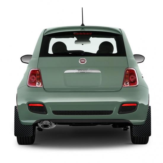 Брызговики для Fiat 500 500C 500L 500X 500e Abarth 595 695 гоночные брызговики брызговики крыло стрелка знак