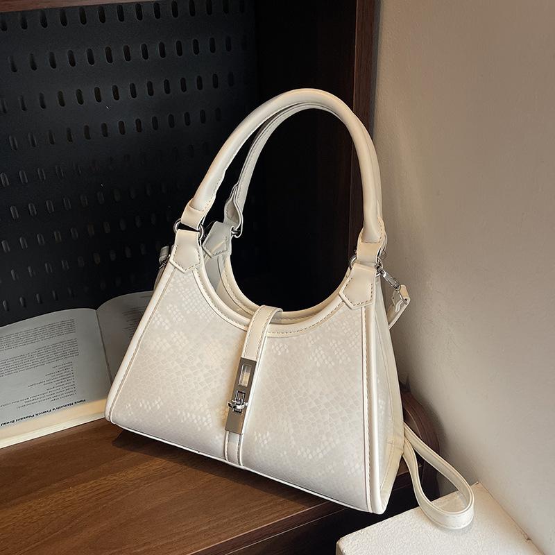 Простая ретро наплечная сумка женская новая повседневная нишевого дизайна портативная сумка-мессенджер под мышкой