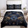 3pcs Lion Mandala Art Duvet Cover Set, Soft Comfortable Duvet Cover,Guest Room (1*Duvet Cover + 2*Pillowcase, Without Core) yy251104145