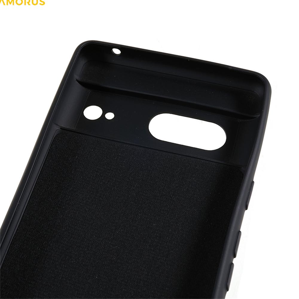 For Google Pixel 7 5G Case Precise Cutouts TPU Fiber Lining Shockproof Phone Cover