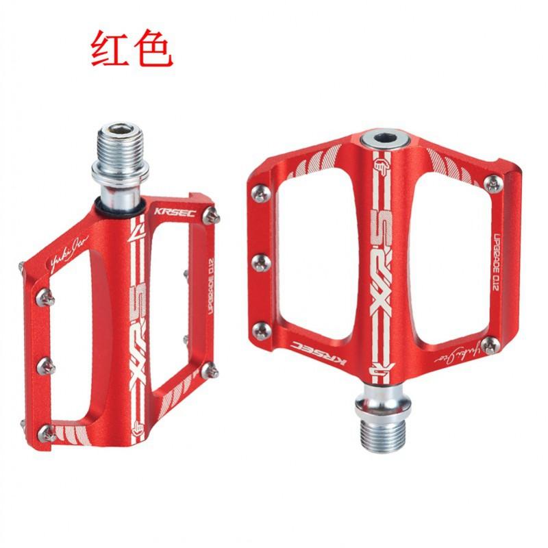 XR5 Aluminum Alloy Bicycle Pedals Mountain Road Folding Bikes Ball Bearing Platform Pedal Universal Fit