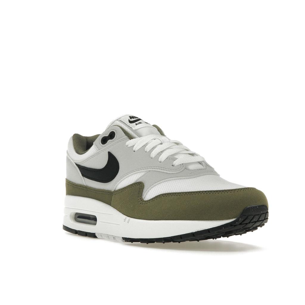 Nike Мужские кроссовки Air Max 1 Medium Olive White Black Pure-Platinum FD9082-102