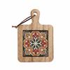 Retro Wood Coaster Heat Resistant Wooden Placemat Pots and Pans Table Protector  Dining Table