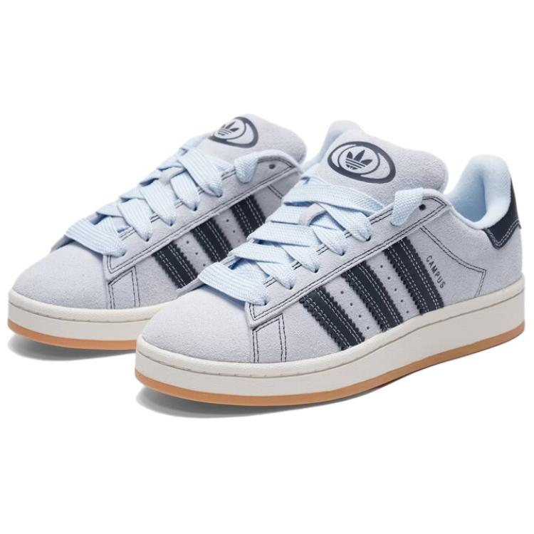 adidas Оригинальные CAMPUS 00-х Устойчивые к истиранию Дышащие Низкие Скейтбордические Кроссовки Женские Синие IH4341