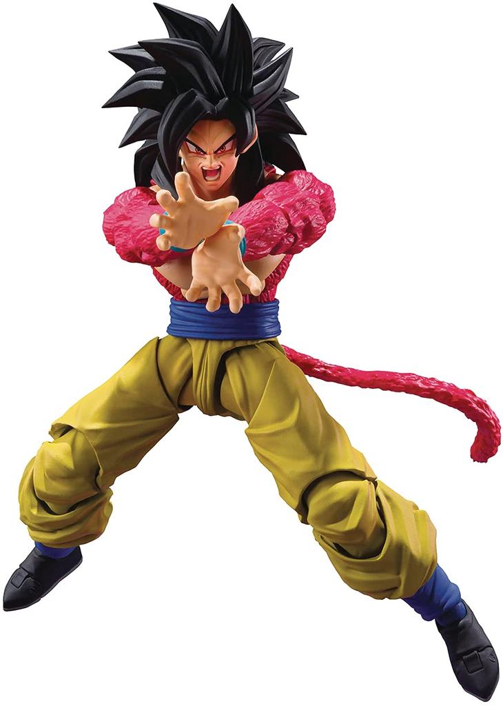 TAMASHII NATIONS Dragon Ball Z Super Saiyan 4 Son Goku Approximately 150mm Painted Movable Figure S.H.Figuarts PVC&ABS