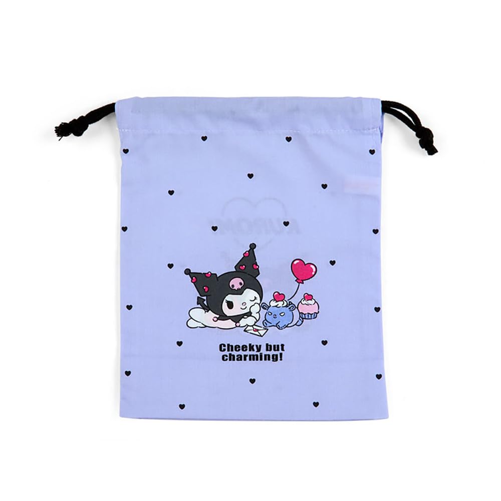 Sanrio Kuromi Gusseted Drawstring Bag S 254487