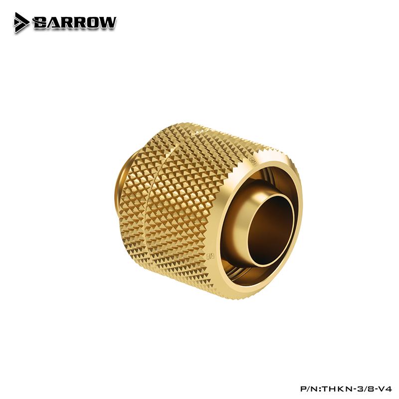 Barrow G1/4“ 10x13мм, 10x16мм Фитинги для шлангов с ручной обжимкой, Соединитель-удлинитель для мягких трубок для корпуса компьютера, THKN-3/8