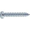TRUSCO Pan Head Tapping M5 X 90 3 Packs Screws, Unichrome, 16, Pieces, B07-0516, (Case Sold)